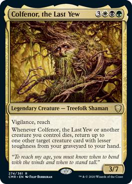 Colfenor, the Last Yew - Commander Legends