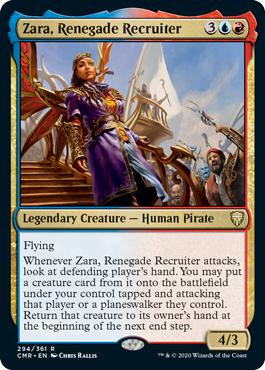 Zara, Renegade Recruiter - Commander Legends