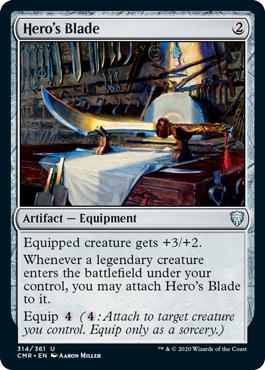 Hero's Blade - Commander Legends