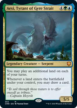 Aesi, Tyrant of Gyre Strait - Commander Legends