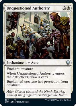 Unquestioned Authority - Commander Legends