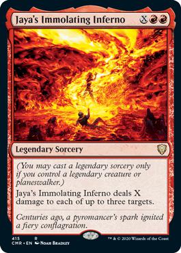 Jaya's Immolating Inferno - Commander Legends