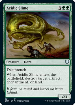 Acidic Slime - Commander Legends