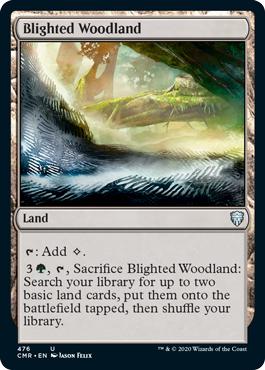 Blighted Woodland - Commander Legends