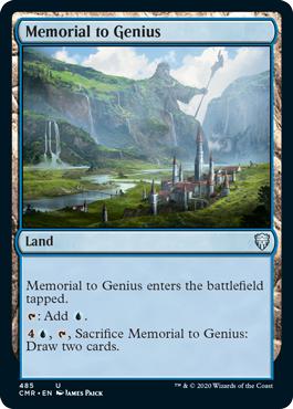 Memorial to Genius - Commander Legends