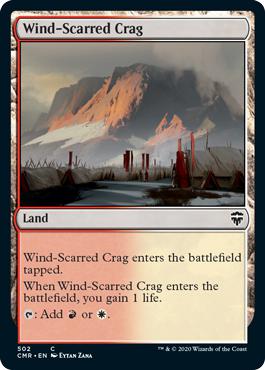 Wind-Scarred Crag - Commander Legends