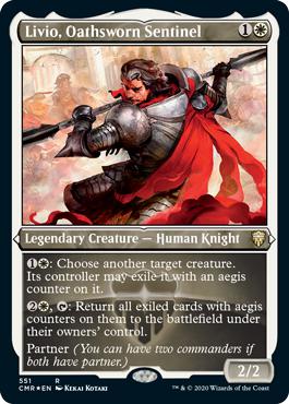 Livio, Oathsworn Sentinel - Commander Legends