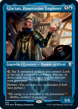 Glacian, Powerstone Engineer - Commander Legends