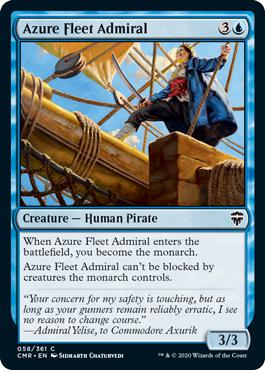 Azure Fleet Admiral - Commander Legends