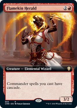 Flamekin Herald - Commander Legends