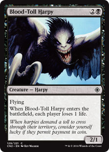 Blood-Toll Harpy - Conspiracy: Take the Crown
