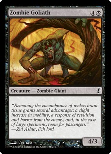 Zombie Goliath - Magic: The Gathering—Conspiracy