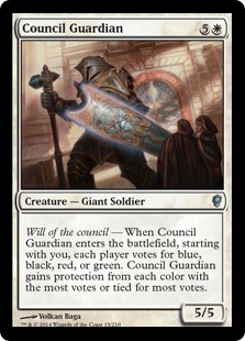 Council Guardian - Magic: The Gathering—Conspiracy