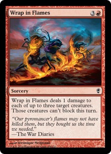 Wrap in Flames - Magic: The Gathering—Conspiracy
