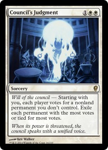 Council's Judgment - Magic: The Gathering—Conspiracy