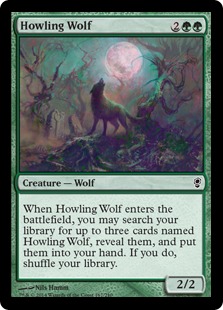 Howling Wolf - Magic: The Gathering—Conspiracy
