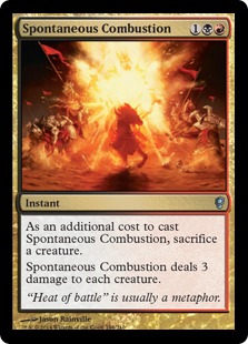 Spontaneous Combustion - Magic: The Gathering—Conspiracy