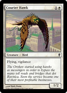 Courier Hawk - Magic: The Gathering—Conspiracy