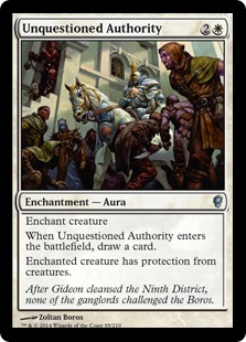 Unquestioned Authority - Magic: The Gathering—Conspiracy