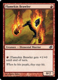 Flamekin Brawler - Duel Decks: Jace vs. Chandra