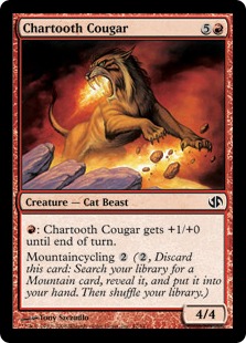 Chartooth Cougar - Duel Decks: Jace vs. Chandra