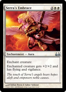 Serra's Embrace - Duel Decks: Divine vs. Demonic