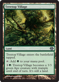 Treetop Village - Duel Decks: Garruk vs. Liliana