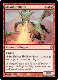 Shivan Hellkite - Duel Decks: Knights vs. Dragons