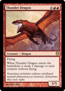 Thunder Dragon - Duel Decks: Knights vs. Dragons