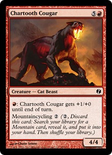Chartooth Cougar - Duel Decks: Venser vs. Koth