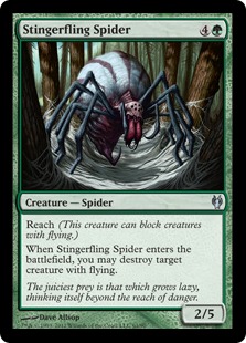 Stingerfling Spider - Duel Decks: Izzet vs. Golgari