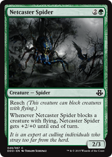 Netcaster Spider - Duel Decks: Kiora vs. Elspeth