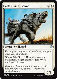 Affa Guard Hound - Duel Decks: Zendikar vs. Eldrazi