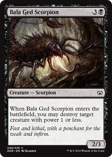 Bala Ged Scorpion - Duel Decks: Nissa vs. Ob Nixilis