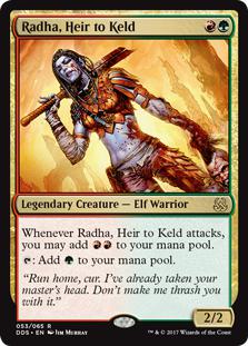 Radha, Heir to Keld - Duel Decks: Mind vs. Might
