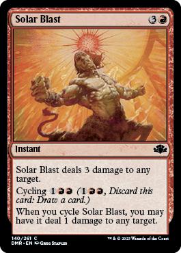Solar Blast - Dominaria Remastered