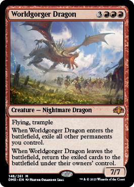 Worldgorger Dragon - Dominaria Remastered