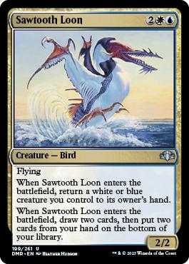 Sawtooth Loon - Dominaria Remastered
