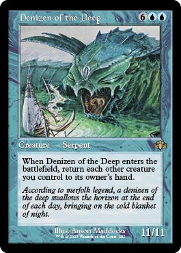 Denizen of the Deep - Dominaria Remastered