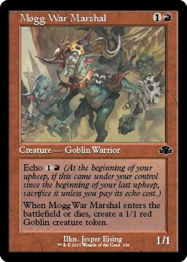 Mogg War Marshal - Dominaria Remastered
