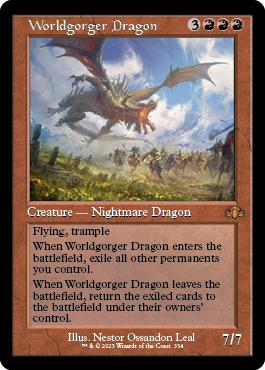 Worldgorger Dragon - Dominaria Remastered