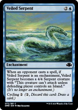 Veiled Serpent - Dominaria Remastered