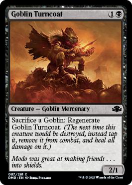 Goblin Turncoat - Dominaria Remastered