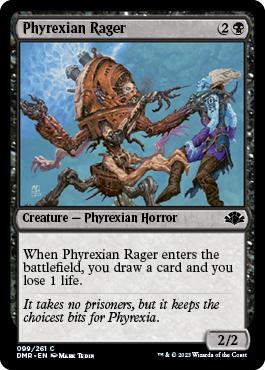 Phyrexian Rager - Dominaria Remastered