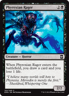 Phyrexian Rager - Eternal Masters
