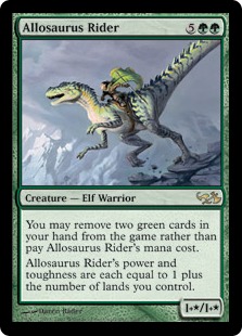 Allosaurus Rider - Duel Decks: Elves vs. Goblins