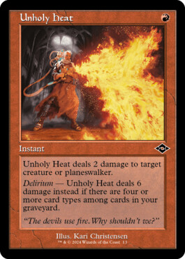 Unholy Heat - Modern Horizons 2 Timeshifts