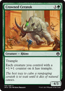 Crowned Ceratok - Iconic Masters