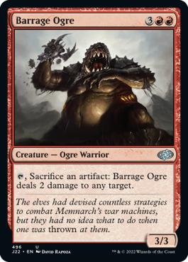 Barrage Ogre - Jumpstart 2022