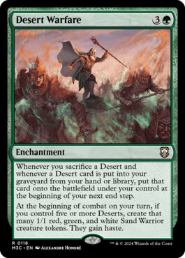 Desert Warfare - Modern Horizons 3 Commander